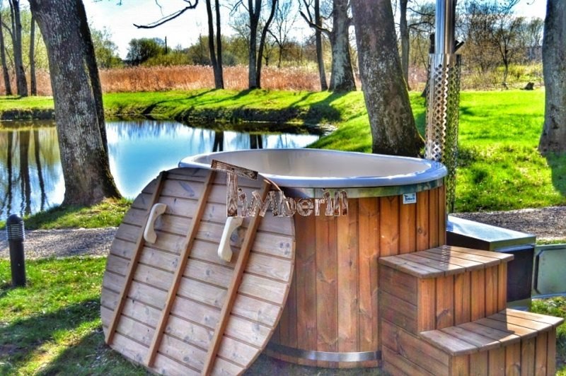 Wooden hot tubs for Sale 2023 UK Wood Fired Hot Tubs