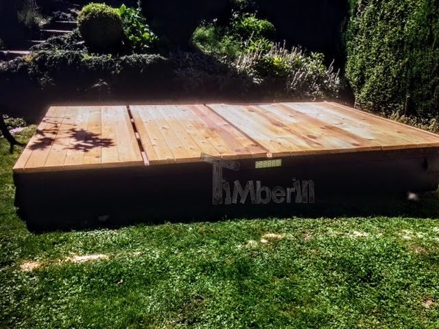 DIY outdoor sauna project - the base