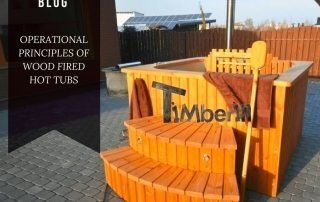 Wood fired hot tubs