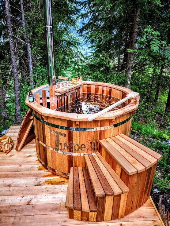 wooden hot tubs for sale